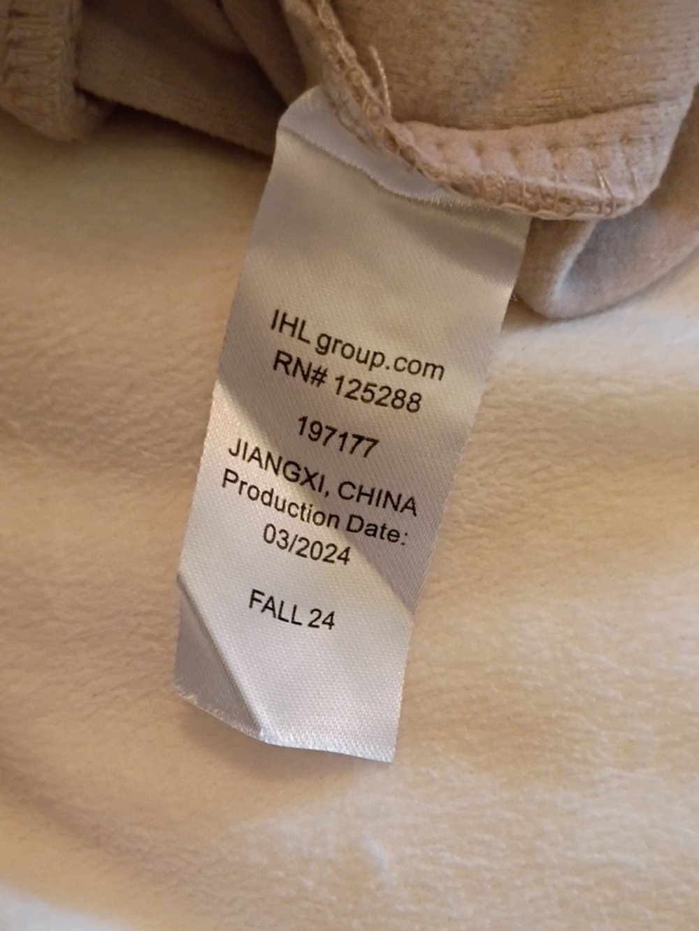 BearPaw Cream/Beige Kids Zip-Up Sweatshirt & Joggers Set 2T - Picture 15 of 15
